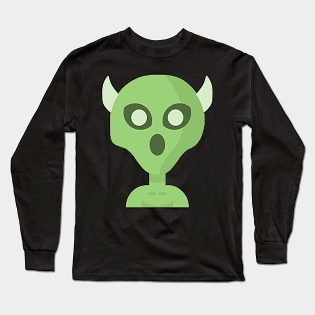 alien Long Sleeve T-Shirt by Pavlushkaaa